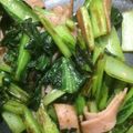 ＹＪママさん's cooksnap of when they made ベーコンとしめじ、小松菜のコンソメ炒め♫.