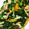 ドーナツパンダ's cooksnap of when they made 簡単ですぐできる！タアサイと豚肉の炒め物.