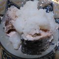 単！！'s cooksnap of when they made 酒の肴に～さば缶ふわふわみぞれがけ❀.