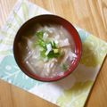 sumirenore's cooksnap of when they made 免疫力アップ☆大根と舞茸のお味噌汁.