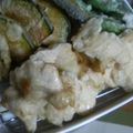 ひらたん0607's cooksnap of when they made 鶏ムネのしっとり★オイスター★天ぷら.