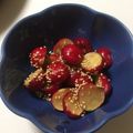 つの子's cooksnap of when they made 簡単！お弁当にもラディッシュの漬物.