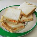 しじみごはん's cooksnap of when they made 卵とにんじんのサンドイッチ.