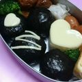 ✩荒地の魔女✩'s cooksnap of when they made キャラ弁バレンタイン！チョコBOX弁当.