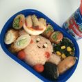 こたろーまま。's cooksnap of when they made キャラ弁★星のカービィ☆簡単！初心者！.