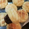 ちゅぴりお's cooksnap of when they made マフィン型でカリッモチッのメロンパン.