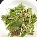 Ｗぷっちん's cooksnap of when they made 水菜さば缶サラダ.