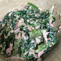 すぎ＠ひろりん's cooksnap of when they made 春菊とツナのめんマヨ和え.