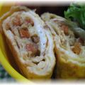 3匹の子ブタｍａｍａ's cooksnap of when they made 残り物のきんぴらで卵焼き～☆.