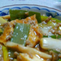 なつみカン's cooksnap of when they made 厚揚げ・長ネギのそぼろあんかけ.