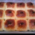ナオ麻呂's cooksnap of when they made さつまいもとチョコで♪ふわふわちぎりパン.