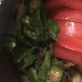 せあぶ's cooksnap of when they made 簡単！オクラの大葉おかか和え.