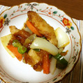 心の空's cooksnap of when they made 揚げない*すき焼きのタレで簡単酢鶏.