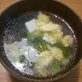 ナナホシテントウ's cooksnap of when they made ワカメと卵の中華スープ.