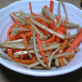 しょう＆ゆいママ's cooksnap of when they made 簡単！とっても美味しい☆きんぴらごぼう.