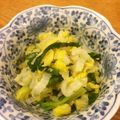 ねぎちゃん☆Ｙ☆Ｍ's cooksnap of when they made 白菜と青ねぎのナムル.