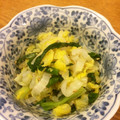 ねぎちゃん☆Ｙ☆Ｍ's cooksnap of when they made 白菜と青ねぎのナムル.