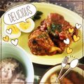 ひぃまぁわぁりぃ's cooksnap of when they made ♡絶品！煮込みハンバーグ♡.