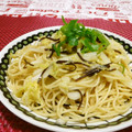 赤い電話's cooksnap of when they made 塩昆布とパスタだけ‼ 簡単 和風パスタ.