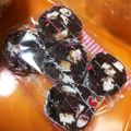 keronon's cooksnap of when they made 簡単＊綺麗＊バレンタイン サラミチョコ.