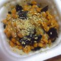 nosso's cooksnap of when they made 栄養満点！ごましそのり納豆☆.