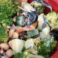 ShinobiK's cooksnap of when they made 簡単！ひじき煮リメイクサラダ♪.