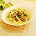 旦那は皿洗い's cooksnap of when they made 肉野菜たっぷりあったかうどん.