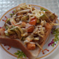 さーパパ's cooksnap of when they made さば缶とアボカド☆カレートースト.