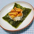 まあまま☆0403's cooksnap of when they made 気分はお稲荷さん♪甘辛お揚げ手まきごはん.