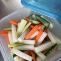 t3☆9's cooksnap of when they made 野菜のピクルス【学校給食】.