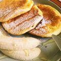 ﾋｰﾋ's cooksnap of when they made 砂糖もHMも不使用！スフレパンケーキ♪.