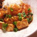 Emmabeagle's cooksnap of when they made 豆腐とエビのチリソース.