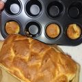 ４人の姫のmama☆'s cooksnap of when they made 簡単♪とろ～り♪カスタードケーキ.