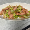 アミママandミキ's cooksnap of when they made 魚肉ソーセージで簡単節約おかず☆.