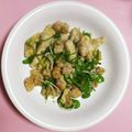 ☆＊；ぽりん；＊☆'s cooksnap of when they made 鶏肉とピーマンのソテー.