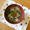 sumirenore's cooksnap of when they made Ｗねぎのお味噌汁.