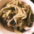 ☆ことまま☆'s cooksnap of when they made 鯖の塩焼きに、えのきピーマン甘酢あん♪.