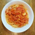 ♡ｍｉｋｉ♡'s cooksnap of when they made 簡単♡ツナとクリームチーズのトマトパスタ.