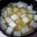 四葉のみつば's cooksnap of when they made しみしみ山盛り大根の味噌汁.
