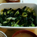 マリー0520's cooksnap of when they made 簡単！キャベツとワカメの和え物.
