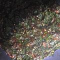 足るを知る。程々て事's cooksnap of when they made 大葉の韓国風醤油漬け.