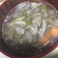 ゆうすけたろはは's cooksnap of when they made 牛スジ、ゴボウ、根菜、圧力鍋スープ♪.