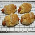 クックSLEKS2☆'s cooksnap of when they made ノンオイルノンエッグHMでソーセージパン.