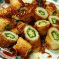 しはな's cooksnap of when they made ちくわにオクラを詰めて甘辛く.