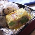 カルチョーフィ's cooksnap of when they made ハムチーズブロッコリ卵　お弁当のおかず.