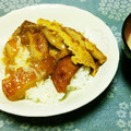 kochi子's cooksnap of when they made ✿さつまあげの玉子丼✿.