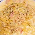 たぷぽ's cooksnap of when they made ワンポッド☆シーチキンクリームパスタ.