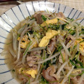 農家の花ちゃん's cooksnap of when they made 豆苗ともやしの中華風玉子炒め.