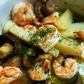 ぷぬーぴーさん's cooksnap of when they made 海老ときのこのアヒージョ.