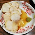 hitoooome's cooksnap of when they made キクイモの刺身風.